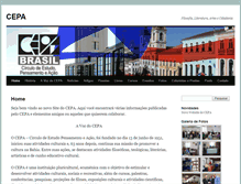 Tablet Screenshot of cepabrasilba.org.br
